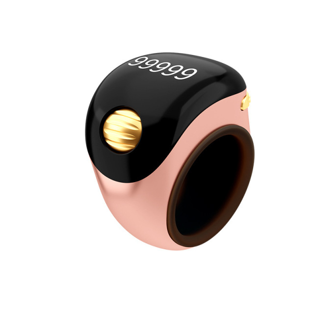 I0023 Smart Tasbih Zikr Ring OLED Display Islamic Prayer Reminder