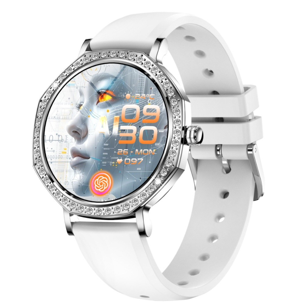I000195 Women's Smart Watch Waterproof Fitness Heart Rate Health Monitor