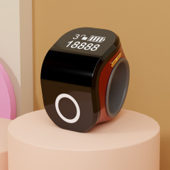 I0028 Smart Tasbih Ring Digital Prayer Counter OLED Display Waterproof