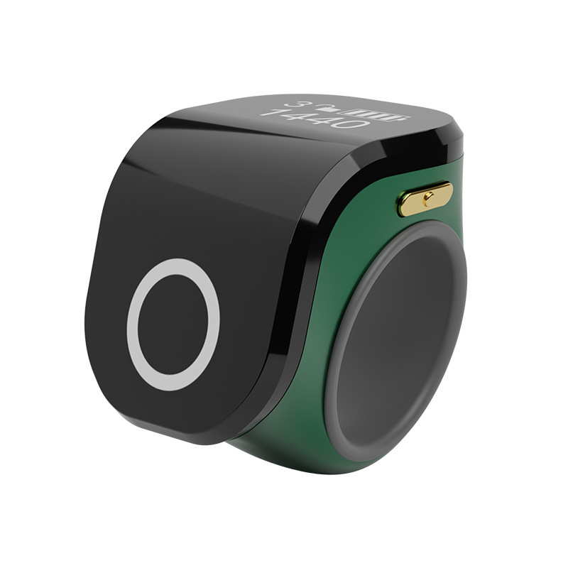 I0028 Smart Tasbih Ring Digital Prayer Counter OLED Display Waterproof