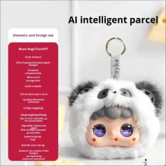 I0041 AI Plush Toy Pendant  Rongnuo Rabbit Head, White Panda, Intelligent Robot, Creative Cute Design  Universal Use