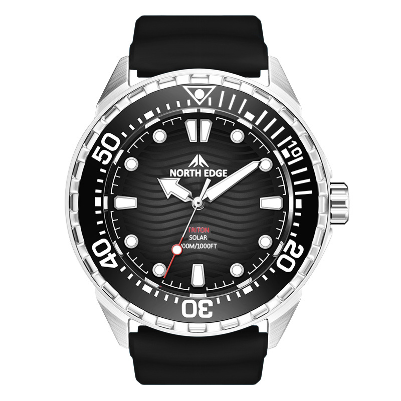 I000128 Men's Outdoor Sports Watch Waterproof Diving Digital Bezel For IOS