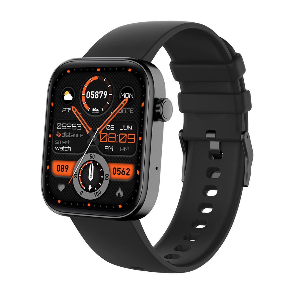 I00052 Smart Watch Full-Screen Display Heart Rate Pedometer Waterproof