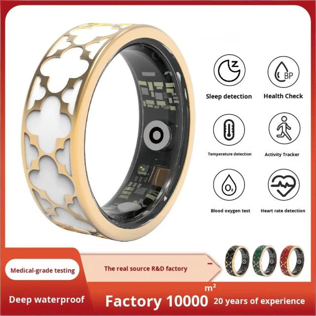 I0031 Smart Ring Waterproof Health Monitoring Pedometer Fitness Tracker