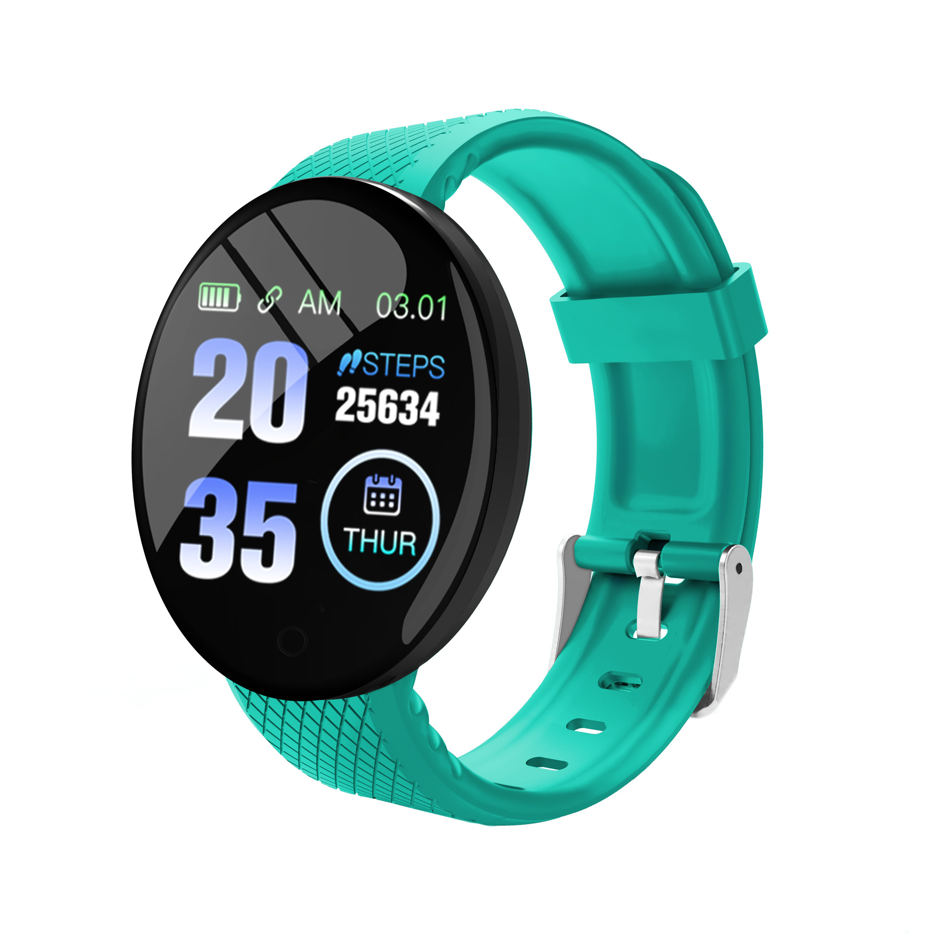 I00096 Smart Watch Rose Gold MP3 Music Player Long Battery Life Waterproof