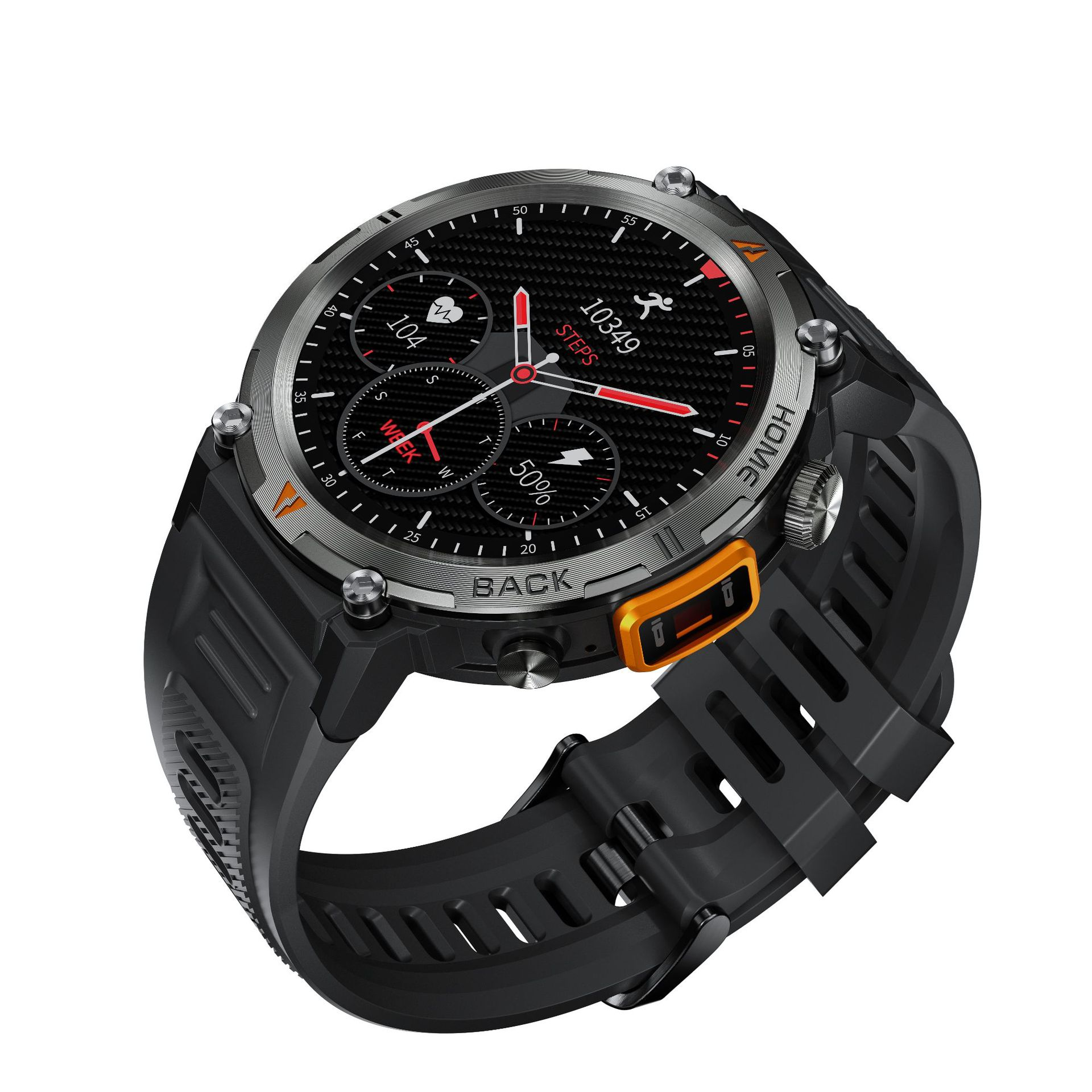 I000110 Outdoor Smart Watch LED Touchable Waterproof Health Tracker