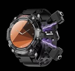 I000145 Smart Watch IPS Screen Health Fitness Music BT Call Earbuds