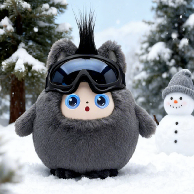 I0045 Ladodo AI Plush Robot Doll  Intelligent Conversation, Limited Edition Kid-friendly