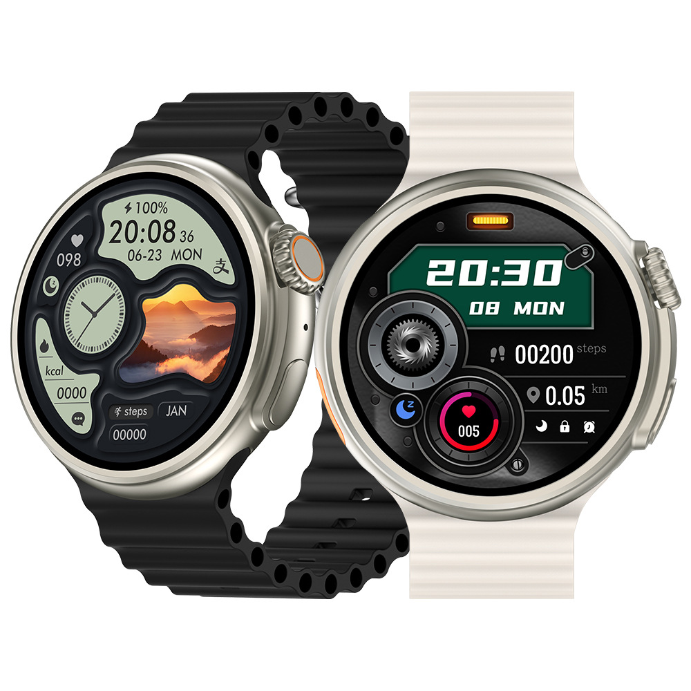 I000193 Smart Watch Touch Screen Fitness Heart Rate Monitor Alarm Clock