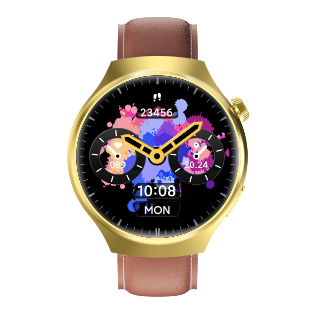 I0005 2-in-1 Smart Watch with Earphones Round Dial For Men Women