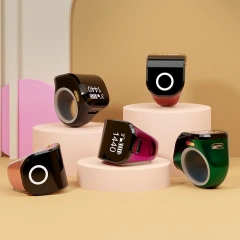 I0028 Smart Tasbih Ring Digital Prayer Counter OLED Display Waterproof