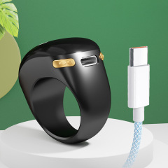 I0023 Smart Tasbih Zikr Ring OLED Display Islamic Prayer Reminder