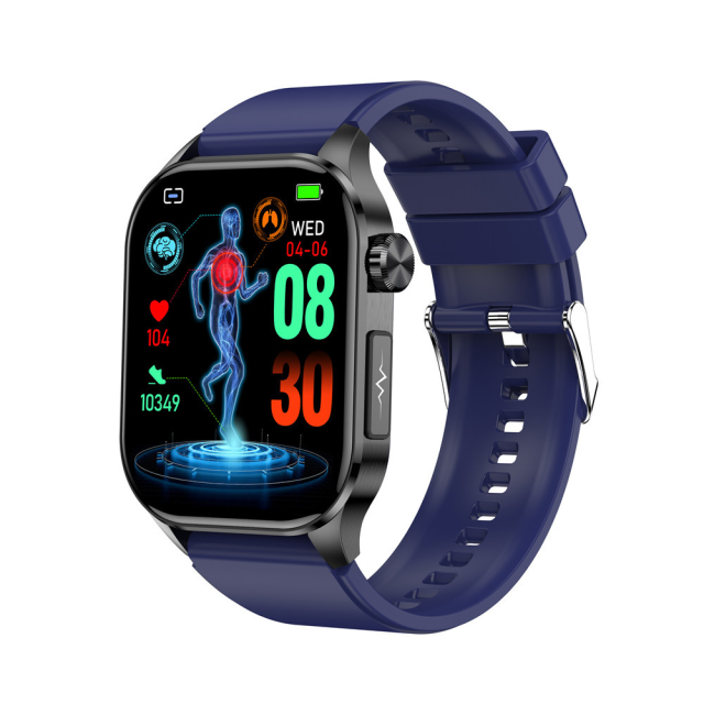I000184 Smart Watch AMOLED BT Call ECG Blood Pressure Blood Oxygen