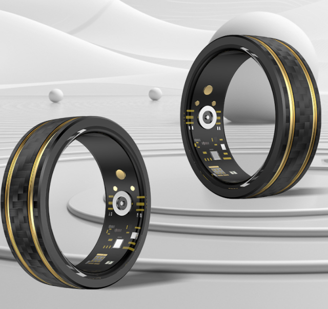 I000325 Smart Ring Waterproof Heart Rate Blood Pressure Health