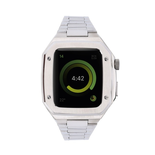 I000273 Watch Case Stainless Steel/Luxury Design For Smart Fashion Watch 9 (44mm/45mm)