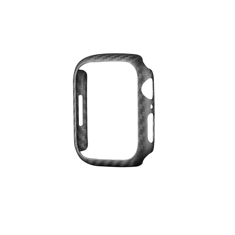 I000227 Smart Watch Case Super Lightweight Cover Real Aramid Carbon Fiber 42/46mm for Ultra 1/2