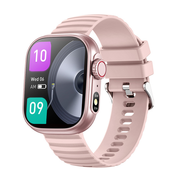 I000100 Smart Watch Touchable Waterproof BT Call Health Tracker Long Battery Life