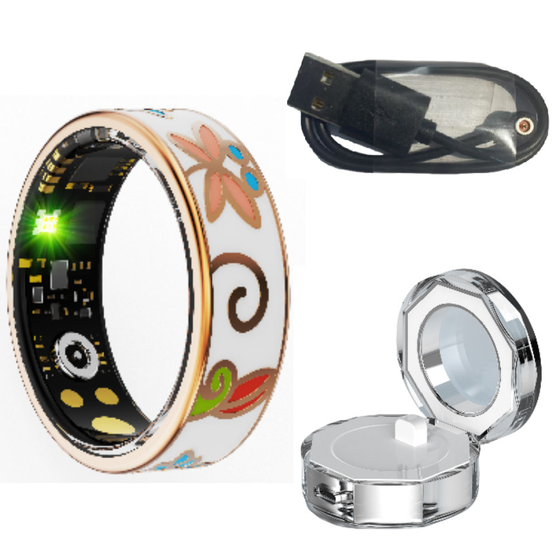 I000329 Ladies Smart Ring Health Tracker Sleep Monitoring Waterproof