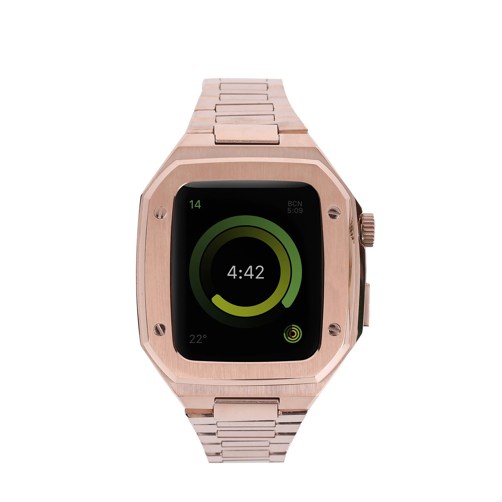 I000273 Watch Case Stainless Steel/Luxury Design For Smart Fashion Watch 9 (44mm/45mm)