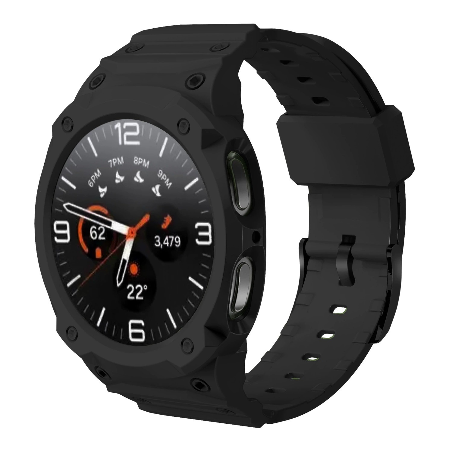 I000253 Watch Strap & Case Set TPU/2 in 1 All in One Design For Fashion Smart Watch 8 (40mm/44mm)