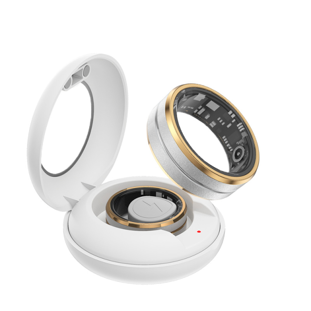 I000327 Smart Ring Heart Rate Health Tracking Waterproof Fitness Tracker