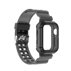 I000269 Watch Strap & Case Set Transparent TPU/Replacement Accessory For Watch 8 Ultra (40mm/42mm)