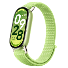 I000361 Nylon Loop Wavy Design Metal Connector For Watch Band 8 9 10