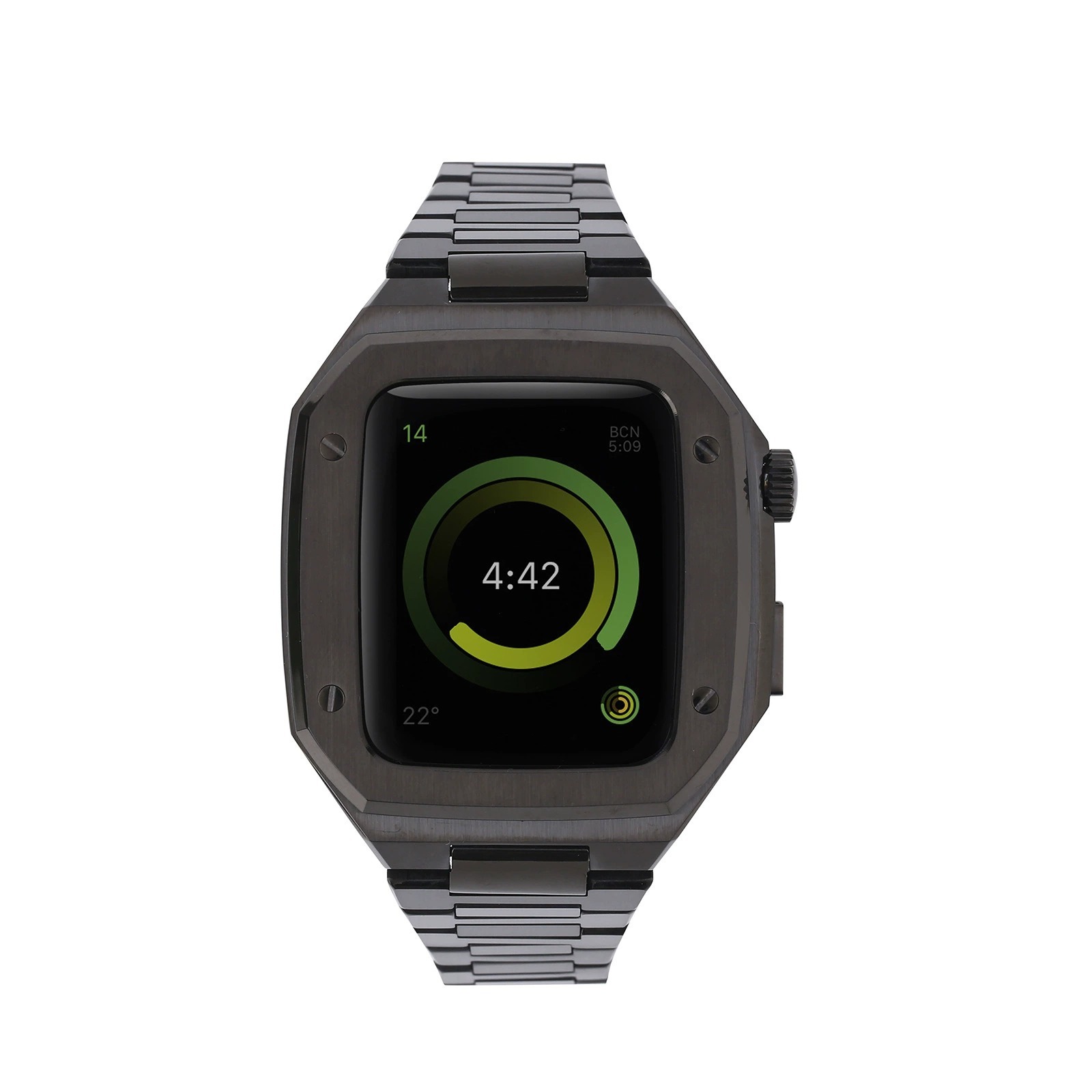 I000273 Watch Case Stainless Steel/Luxury Design For Smart Fashion Watch 9 (44mm/45mm)