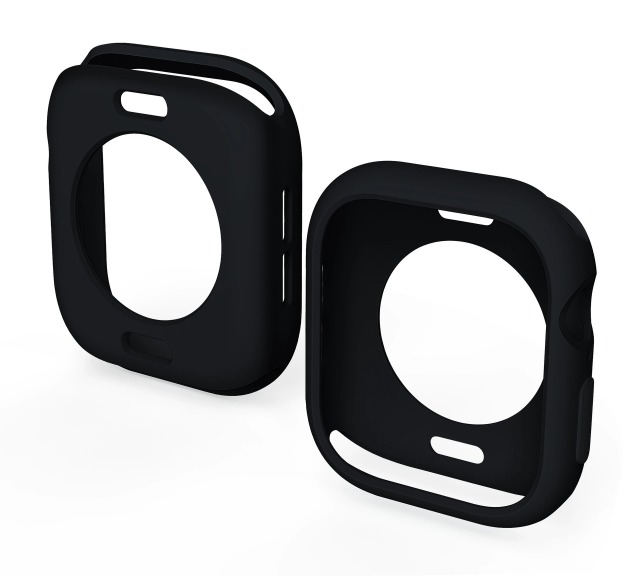 I000247 Smart Watch Case Half Pack Protective Cover Soft TPU Anti-Fall Universal Fit