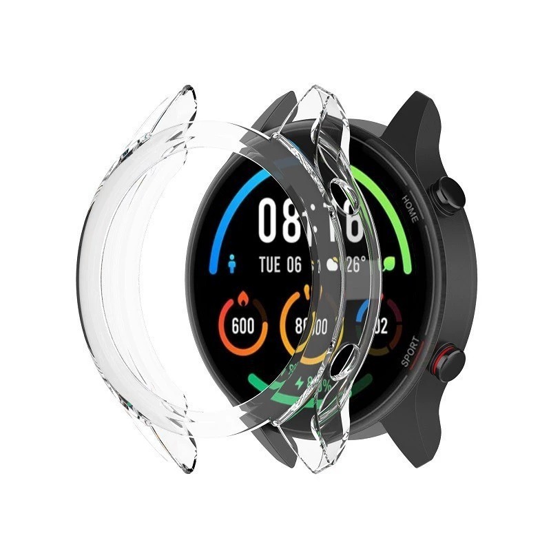 I000252 Descent Watch Protective Case Transparent Clear, Soft TPU Material, Watch Accessory Descent G2 Diving Watch
