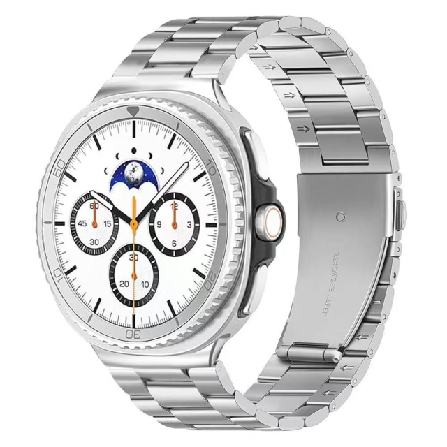 I000372 Samsung Watch Replacement Band Stainless Steel Material, Metal Bracelet Style, Watch Accessories Samsung Galaxy Watch 8/8 Classic