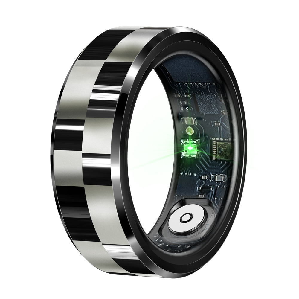I000323 Smart Ring Waterproof Sleep Heart Rate Blood Oxygen Monitoring