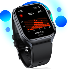 I000374 Smart Watch Silicone Strap Fitness Monitoring, GPS Tracking, IP68 Waterproof, Sports Style, Men's Design, 2025 New Style Universal Use