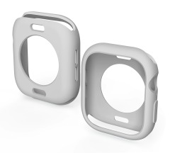 I000247 Smart Watch Case Half Pack Protective Cover Soft TPU Anti-Fall Universal Fit