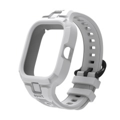 I000270 Smart Watch Protective Case with Strap 2in1 Armor Design, Silicone Material, Fashion Style Smart Watch 4
