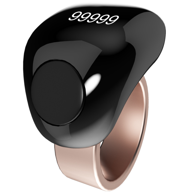 I000341 Smart Tasbih Ring Tally Counting Zikr Rosary Muslim Holiday Gift