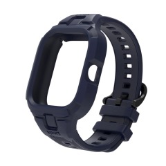 I000270 Smart Watch Protective Case with Strap 2in1 Armor Design, Silicone Material, Fashion Style Smart Watch 4