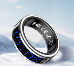 I000326 Smart Ring Heart Rate Fitness Waterproof Health For Android iOS