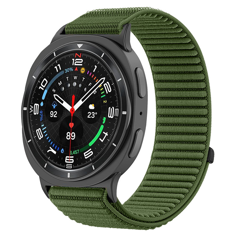 I000370 Samsung Watch Replacement Strap Adjustable Nylon, Field Sports Style Samsung Galaxy Watch 8/8 Classic (40mm/44mm/46mm)