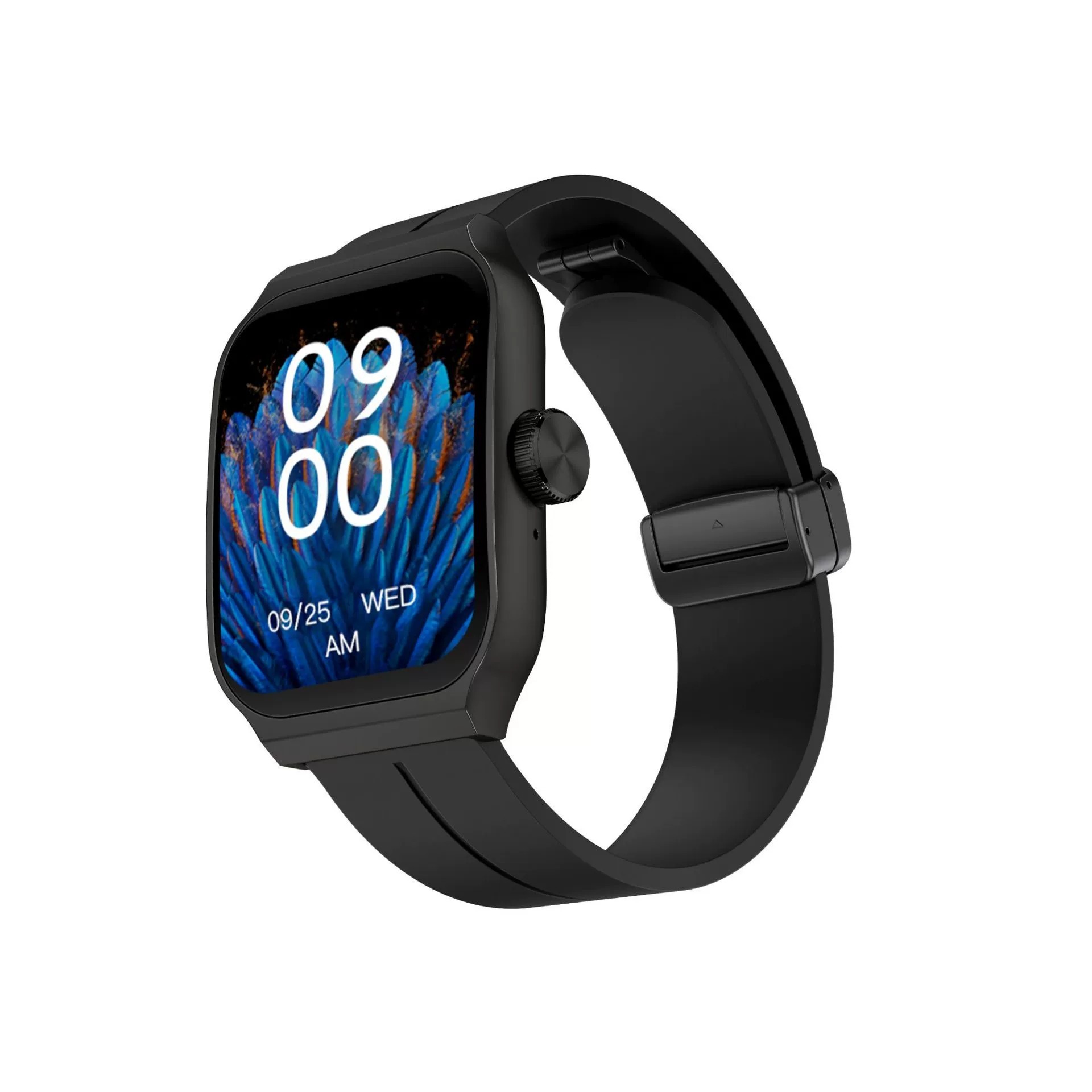 I000206 Smartwatch Curved Screen BT Calling Health Monitoring For IOS