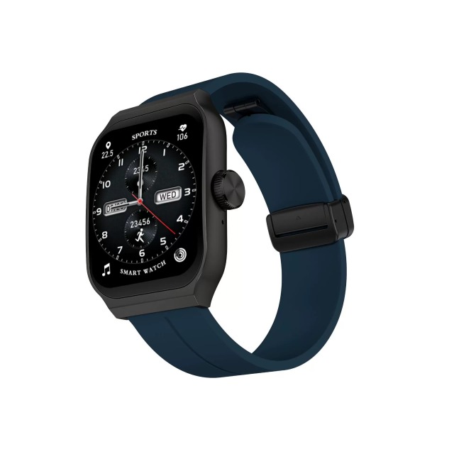 I000206 Smartwatch Curved Screen BT Calling Health Monitoring For IOS