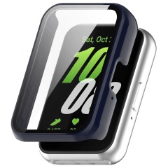 I000233 Smart Watch Case Full Coverage Bumper Kit PC Back with Glass for Fit 3 Strap Compatible