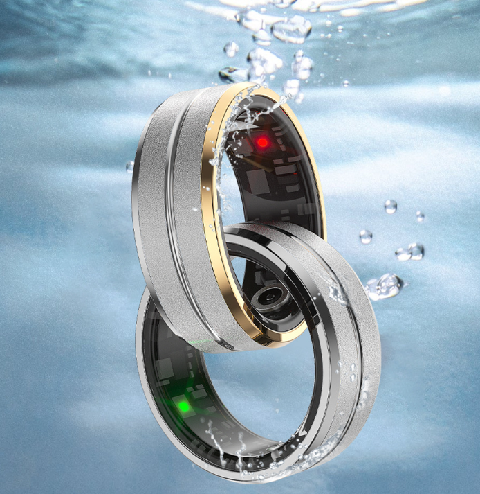 I000327 Smart Ring Heart Rate Health Tracking Waterproof Fitness Tracker