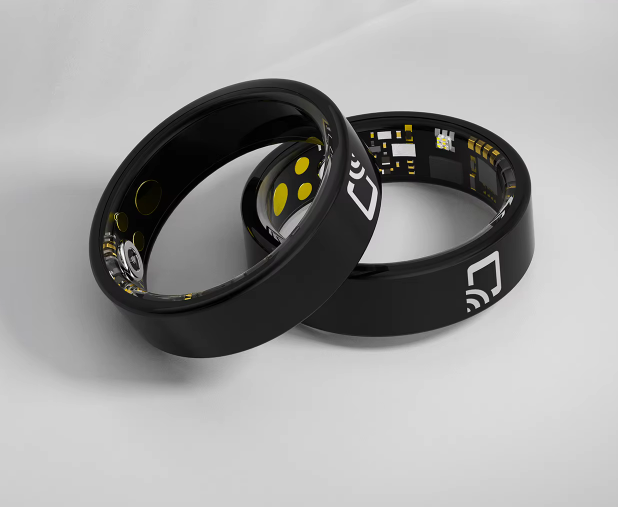 I000328 Ultra-Thin Smart Ring Waterproof NFC Touchable Health Monitoring