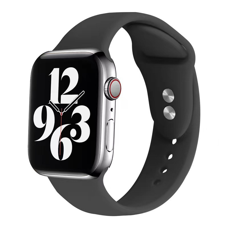 I000367 Smart Watch Replacement Strap Soft Silicone, Sport Style, 38/40/42mm Size, Pin Buckle, 1 Year Warranty Apple Watch Series 5/6/7/8/1