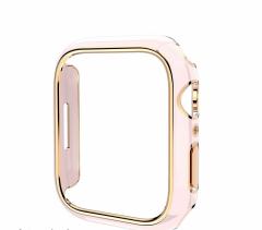 I000264 Watch Protective Case PC Glass Hard Frame Bumper Protection For Fashion Smart Watch 11/10/9/8 (49mm/46mm/42mm/41mm/45mm/40mm)