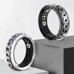 I000350 Smart Fitness Ring Rotating Sport Data Record Sleep Monitoring