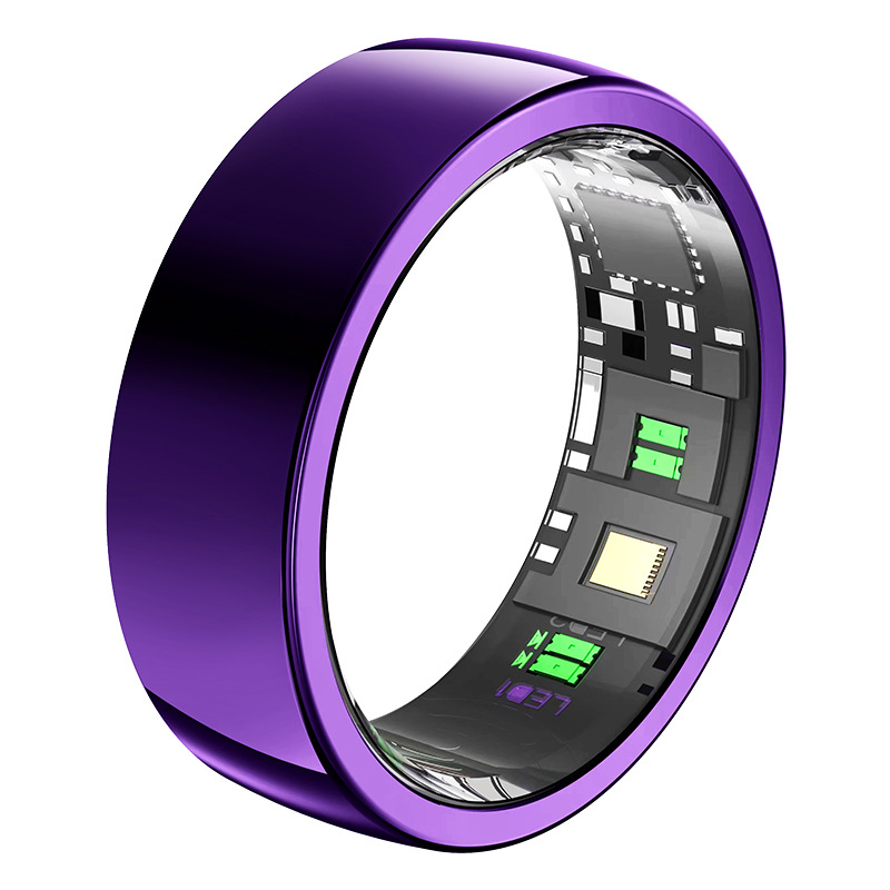 I000339 Smart Ring Fitness Tracker Sleep HeartRate Blood Pressure Monitor