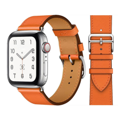 I000368 Apple Watch Replacement Strap Luxury Design, Leather Material Apple Watch Series 5/6/7