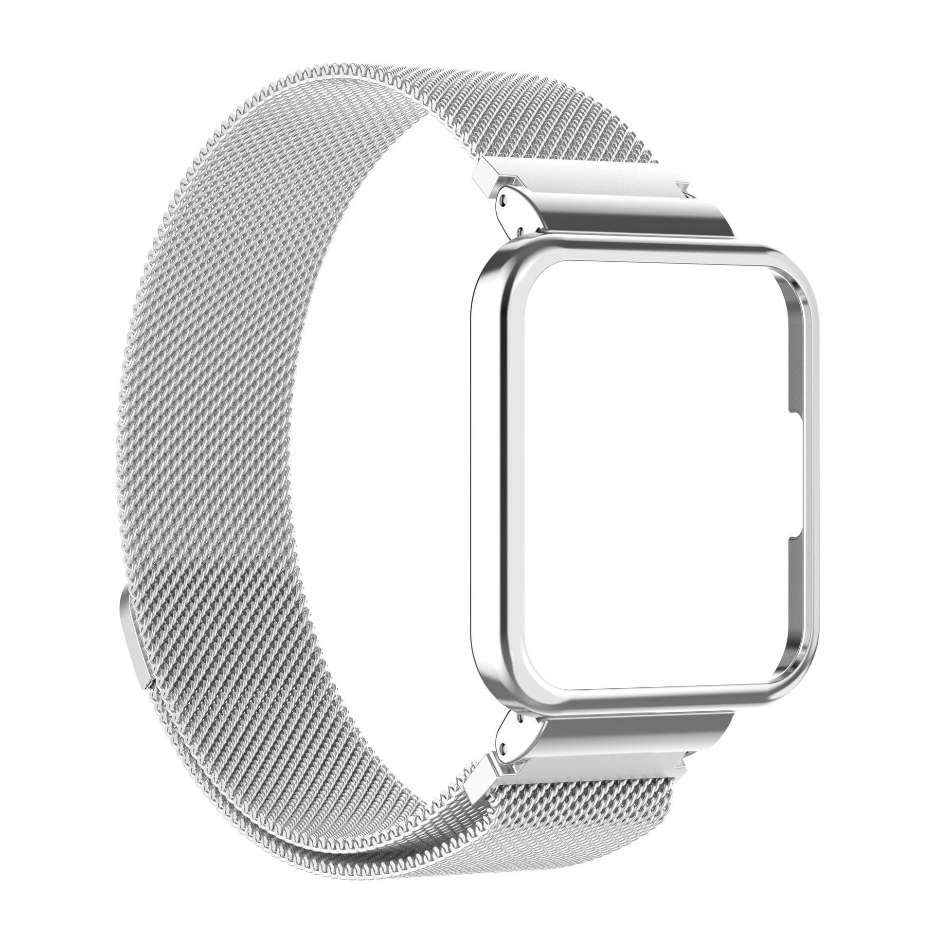 I000269 Watch Connector Adapter Stainless Steel/Fashion Case Cover Compatible with Smart Watch 3/Watch 3 Lite Band